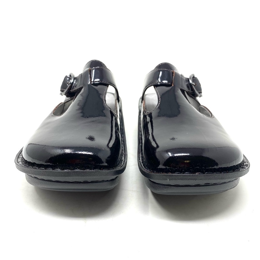 Alegria Professional Classic Black Cherry Patent Leather Clog APMA - Picture 4 of 9
